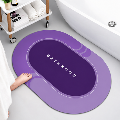 LifeOneEase Premium Anti-Slip Bathroom Mat | Soft Absorbent Quick-Dry Bath Rug for Bathroom