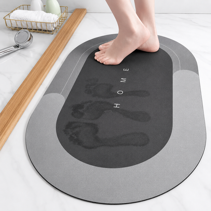 LifeOneEase Premium Anti-Slip Bathroom Mat | Soft Absorbent Quick-Dry Bath Rug for Bathroom