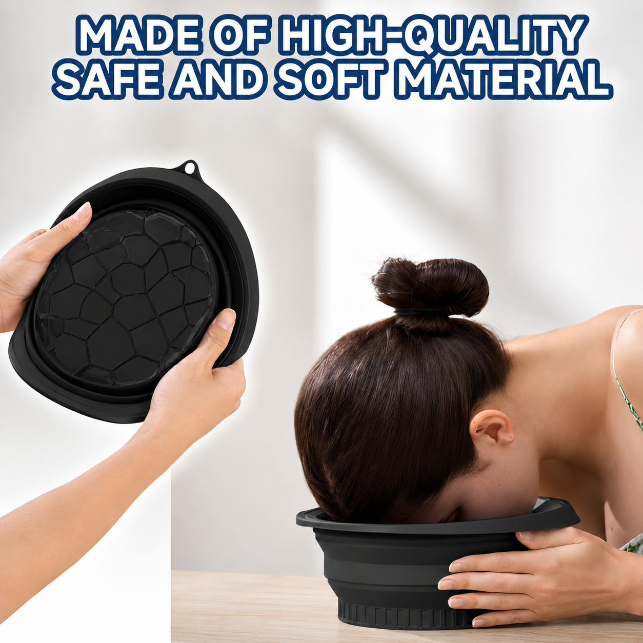 Life On Ease™ 2-in-1 Foldable Silicone Face Ice Bowl & Ice Cube Mold – Ice Facial Therapy for Glowing Skin