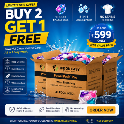 Lifeonease™ 5-in-1 Laundry PowerPods Pro