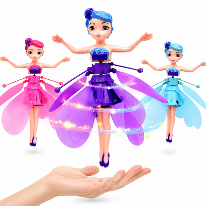 Flying Fairy Princess Doll | Hand Sensor USB Rechargeable Toy for Girls | LifeOneEase